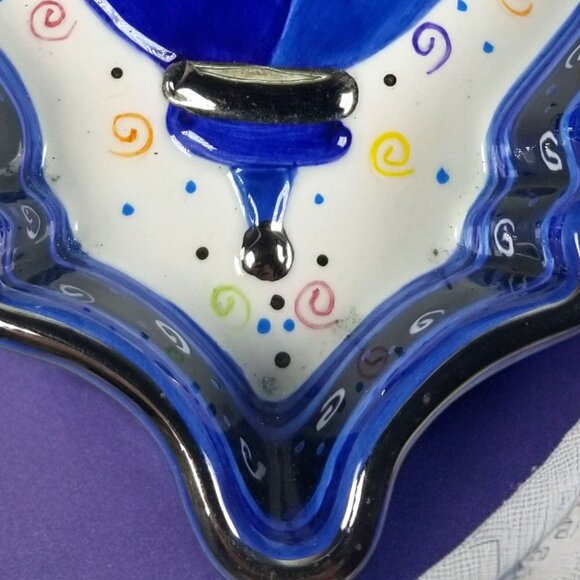 Vintage Jacob Rosenthal Dreidel Candy Dish Susan Fischer Weis Judaica Collection - Picture 14 of 15